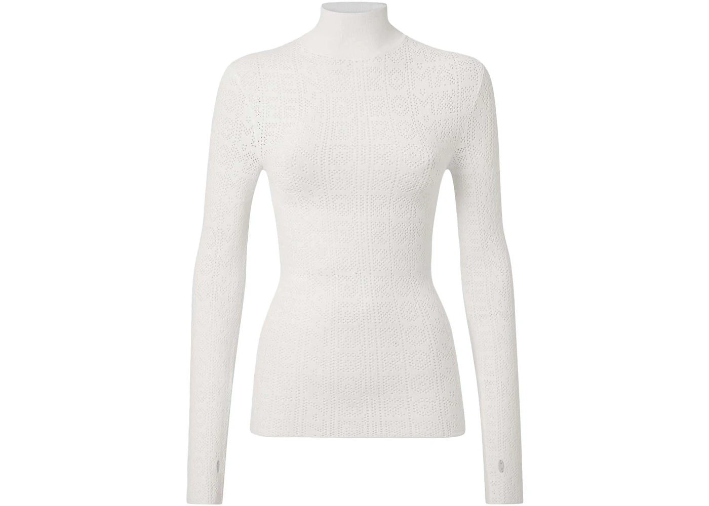 Fendi by Marc Jacobs Mesh Sweater White