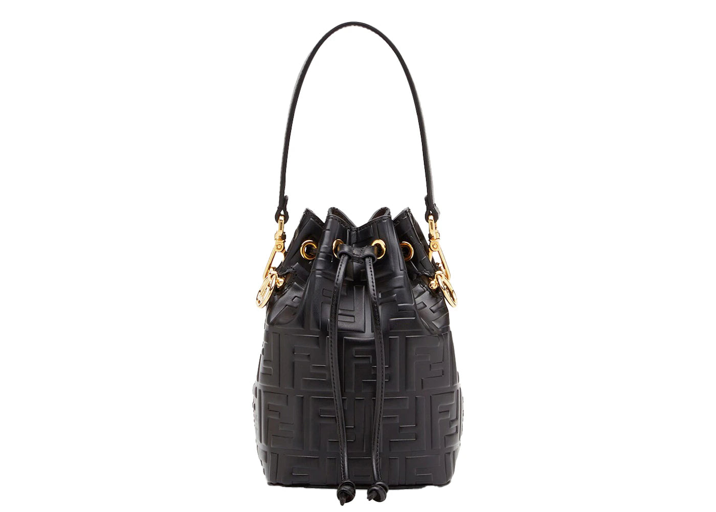 Fendi by Marc Jacobs Mon Tresor Black Leather Mini-Bag