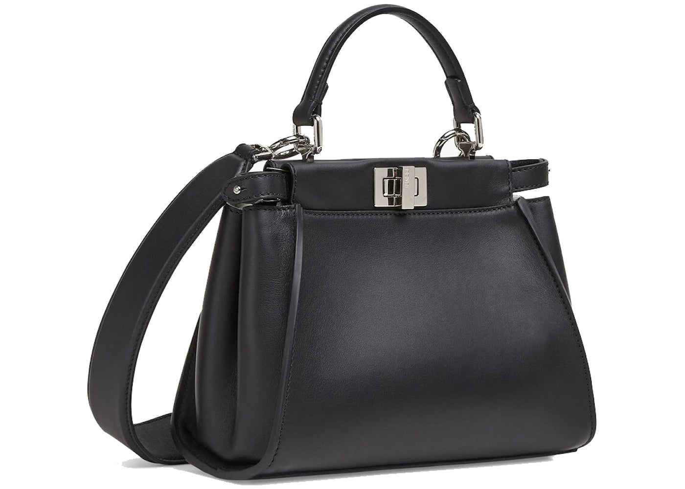 Fendi by Marc Jacobs Peekaboo Mini Black Leather Bag