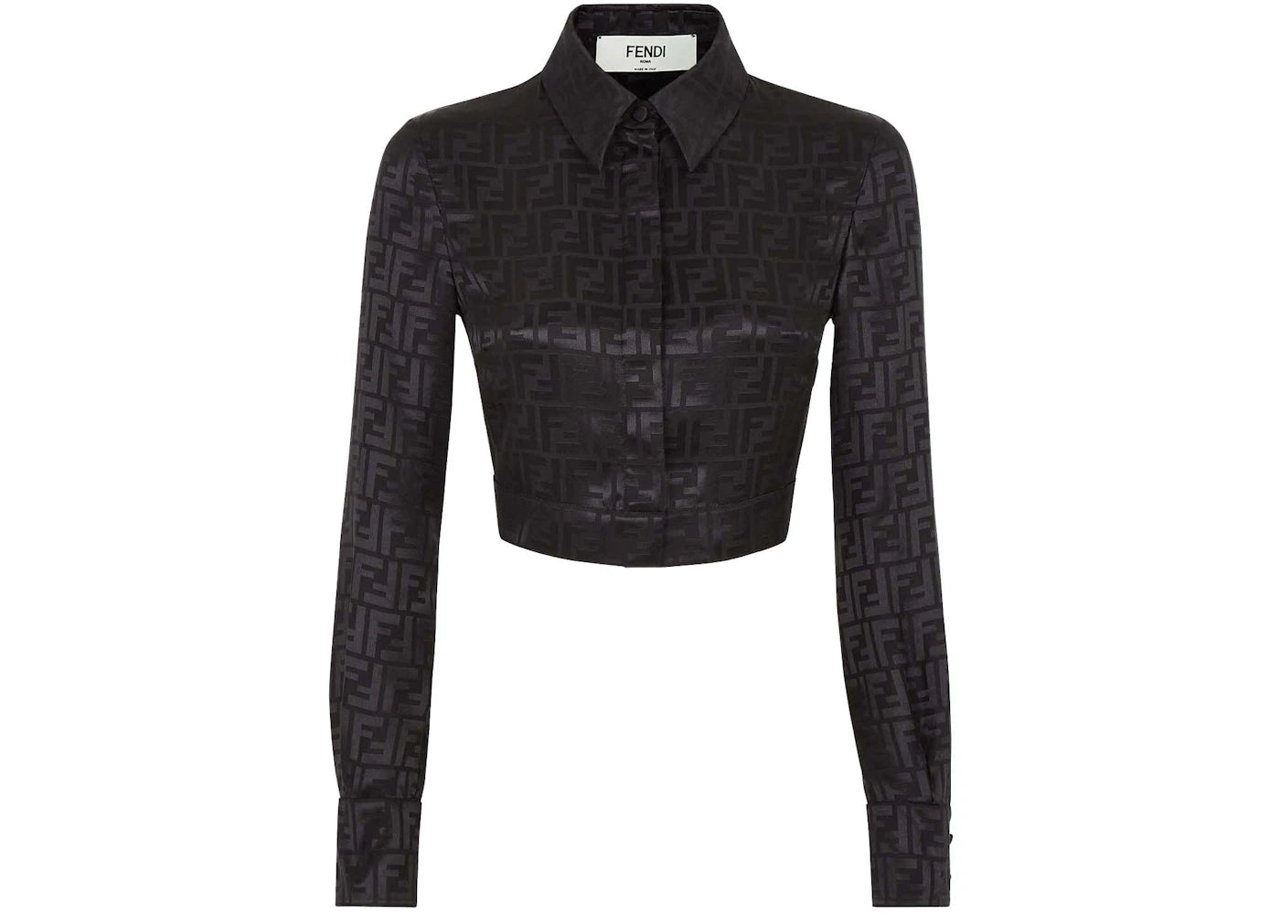 Fendi by Marc Jacobs Silk Shirt Black