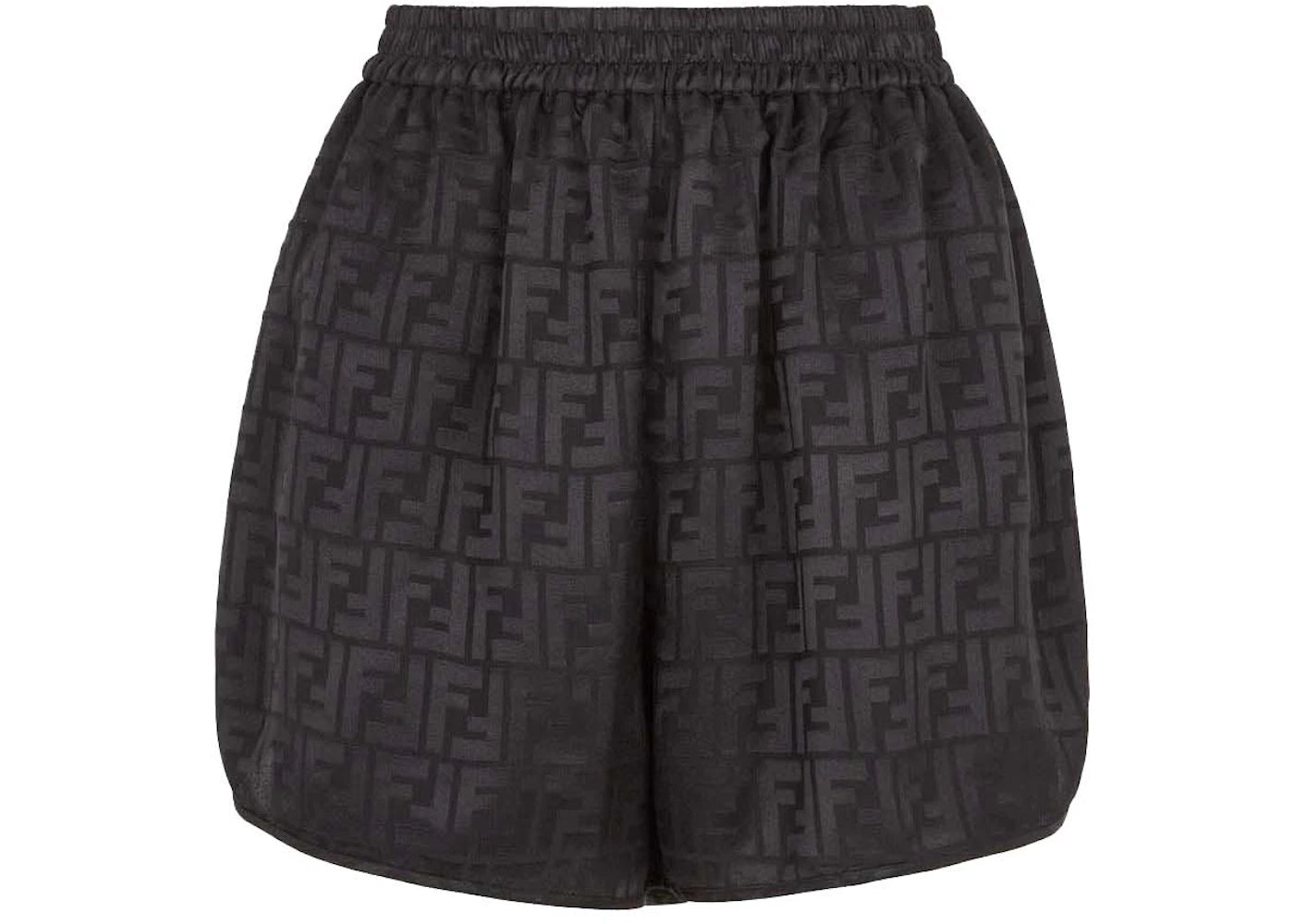 Fendi by Marc Jacobs Silk Shorts Black