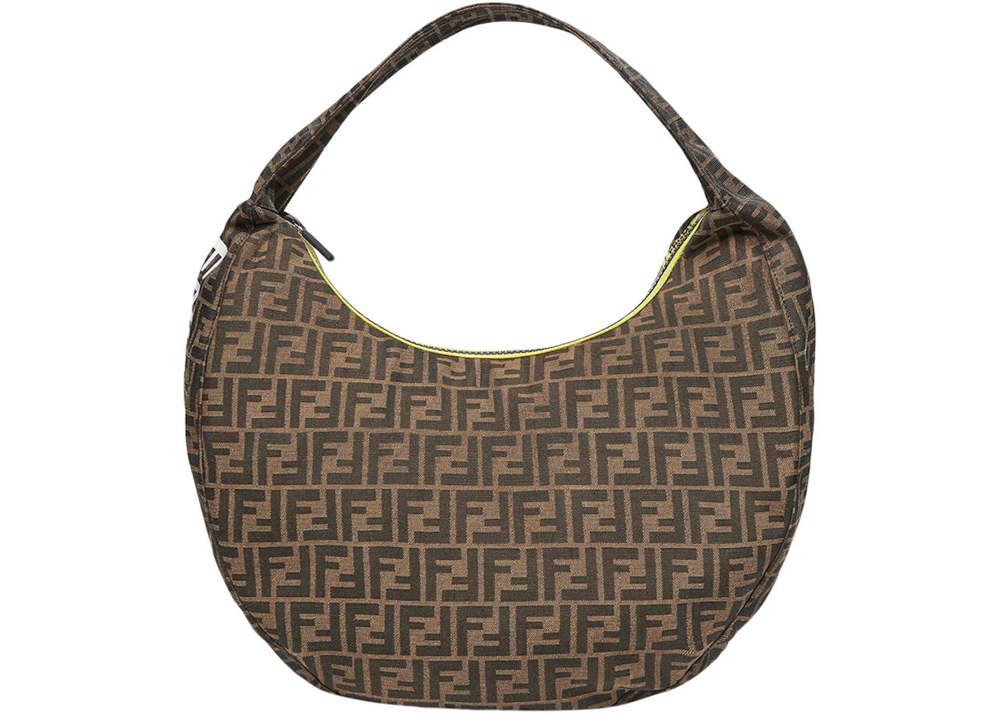 Fendi x FRGMT FF Fabric Bag Hobo Brown