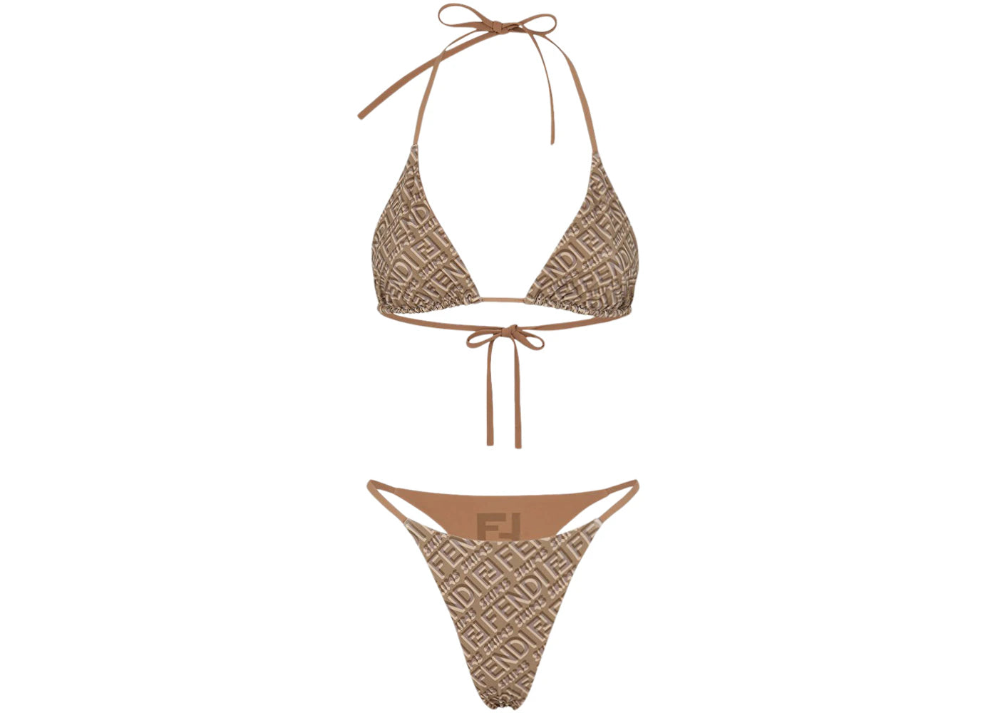 Fendi x SKIMS Reversible Two-Piece Swimsuit California