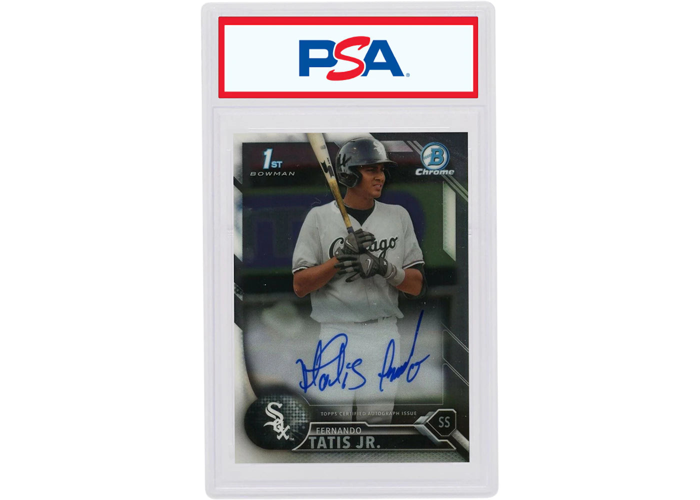 Fernando Tatis Jr. 2016 Bowman Chrome Prospect Autograph #FT (PSA or BGS Graded)