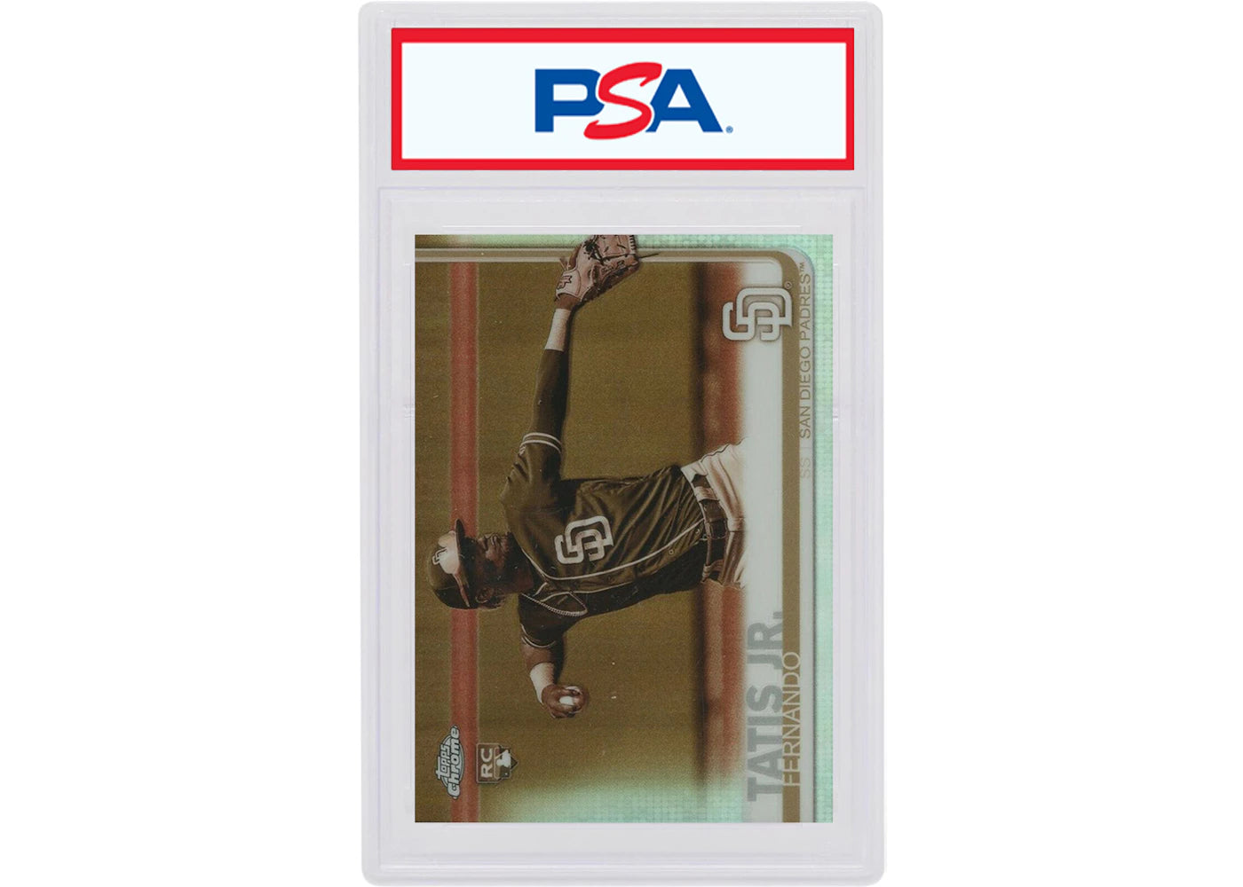 Fernando Tatis Jr. 2019 Topps Chrome Rookie Sepia #203 (PSA or BGS Graded)