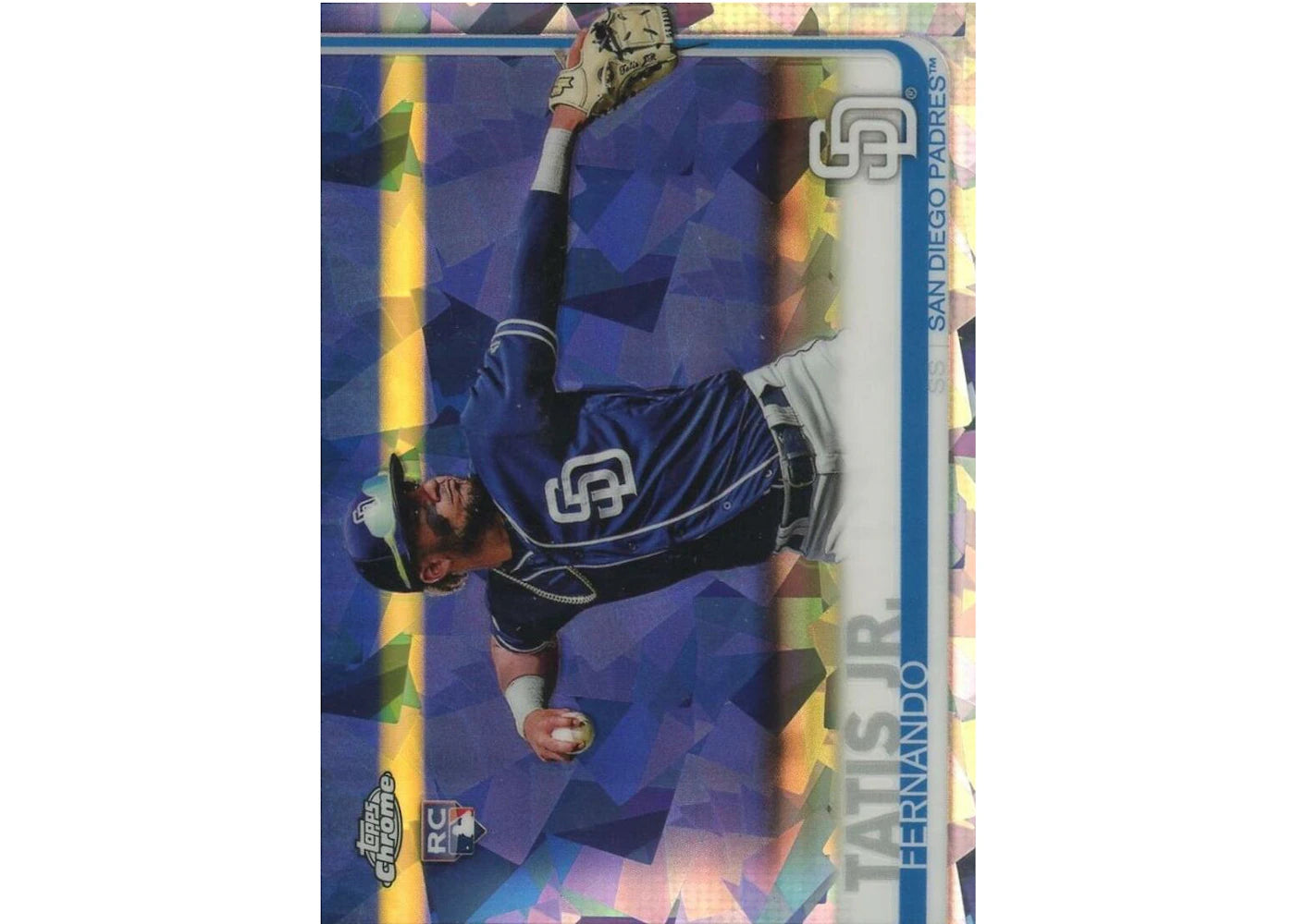Fernando Tatis Jr. 2019 Topps Chrome Sapphire Rookie #410 (Ungraded)
