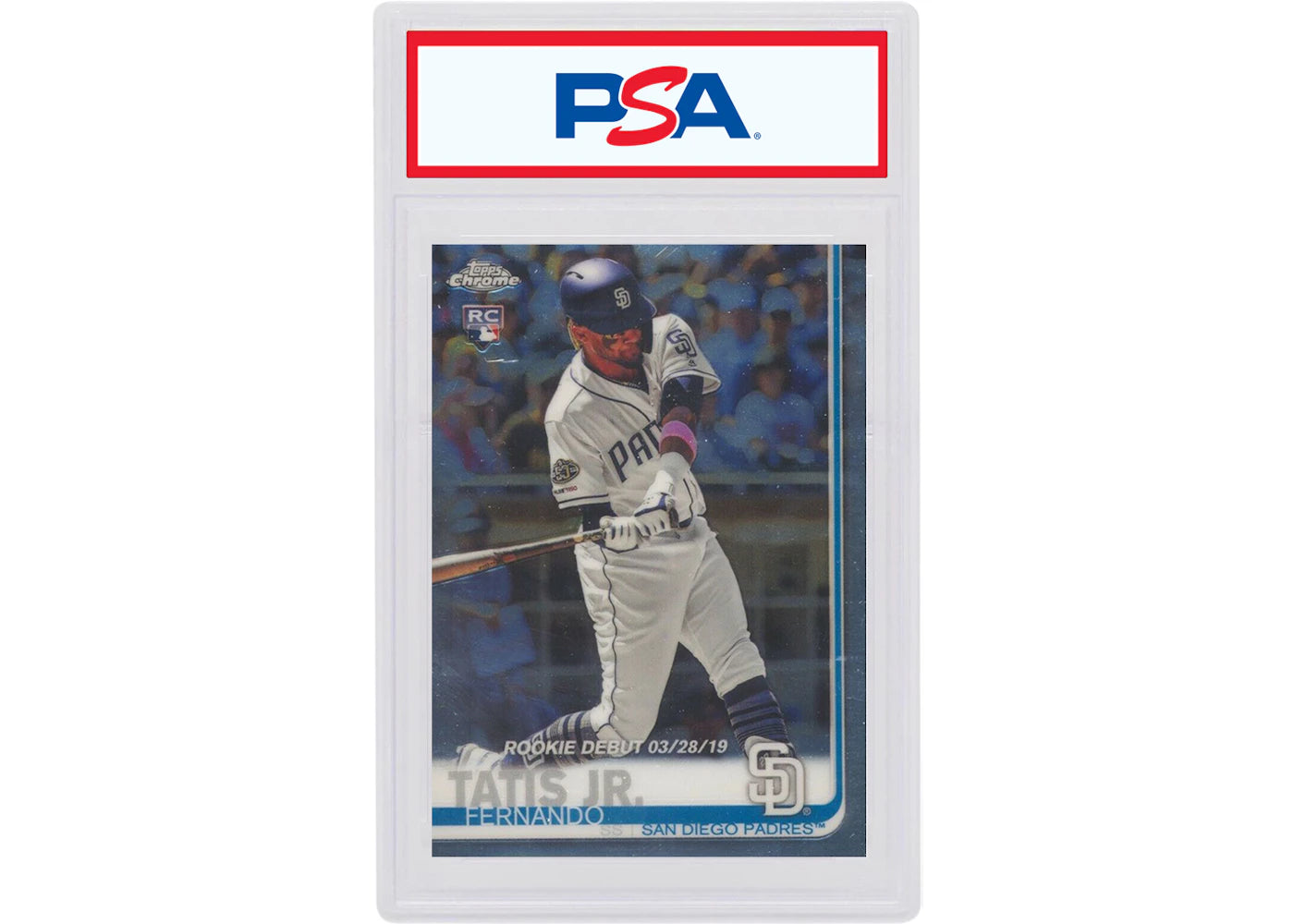 Fernando Tatis Jr. 2019 Topps Chrome Uodate Rookie Debut #54 (PSA or BGS Graded)