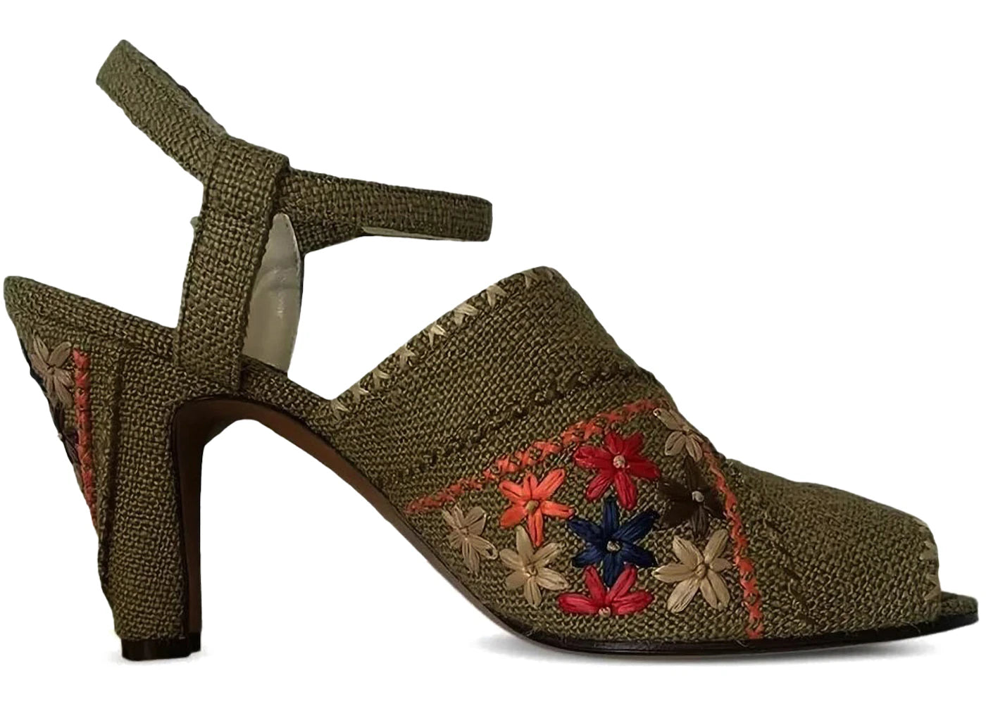 Ferragamo Autarchica Sandals Green (Women's)