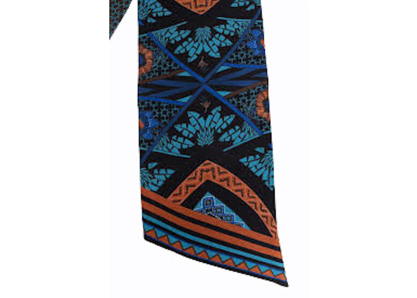 Ferragamo Ba Nodonirva Scarf Black/Blue