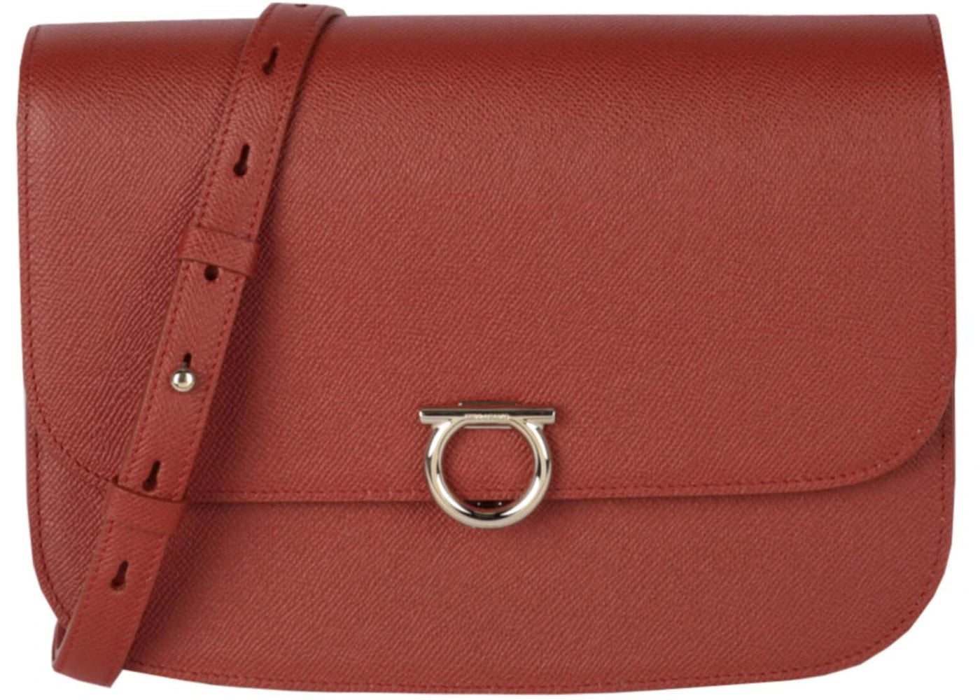 Ferragamo Gemini Crossbody Terracotta