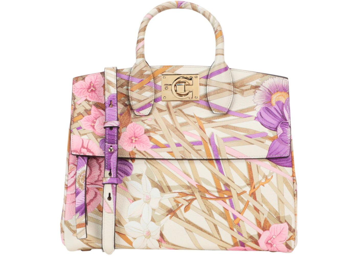 Ferragamo Medium The Studio Top Handle Multi