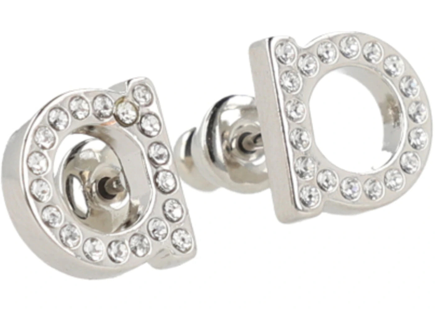 Ferragamo Mini Bijoux Earrings Grey