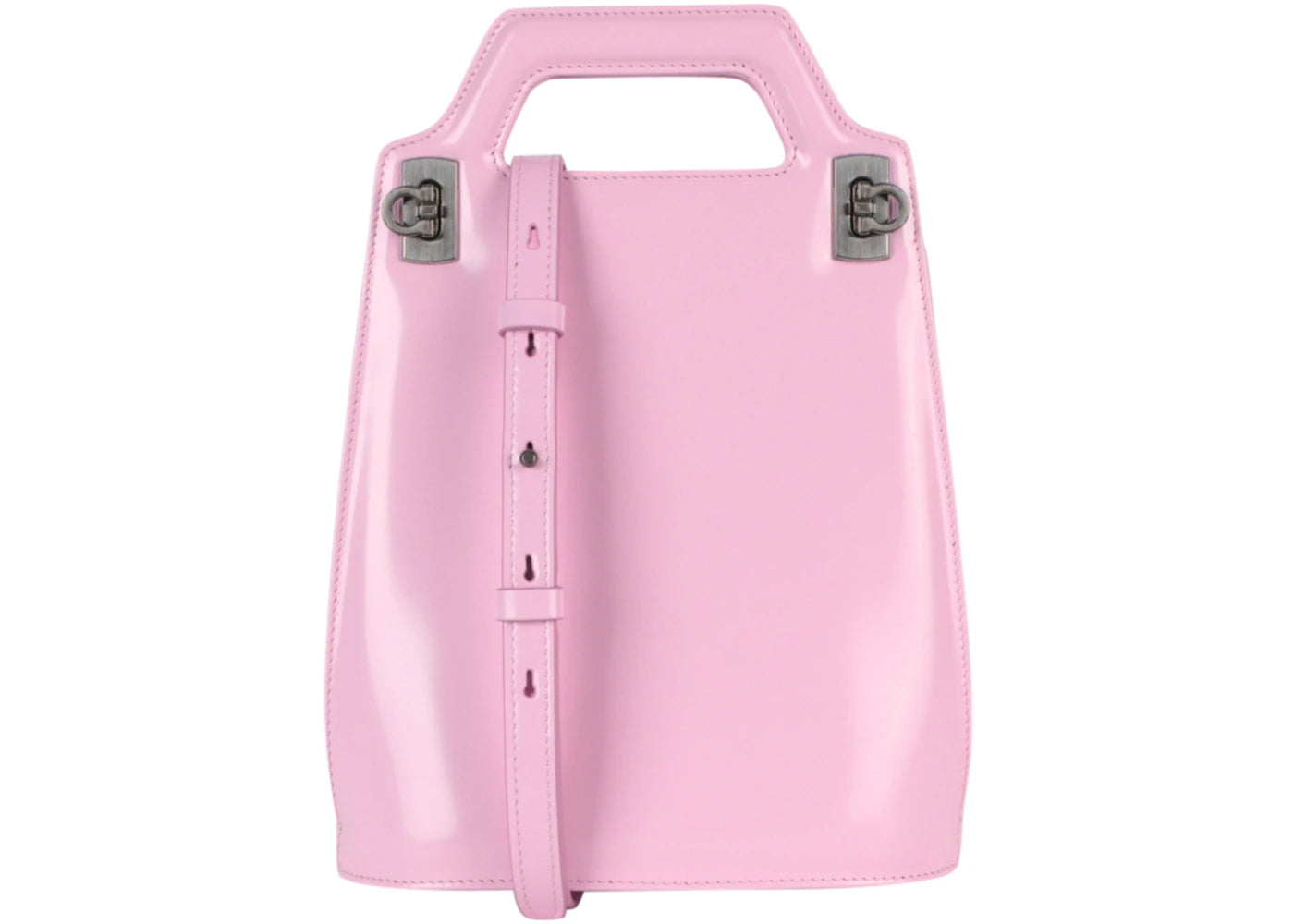 Ferragamo Mini Wanda Top Handle Pink