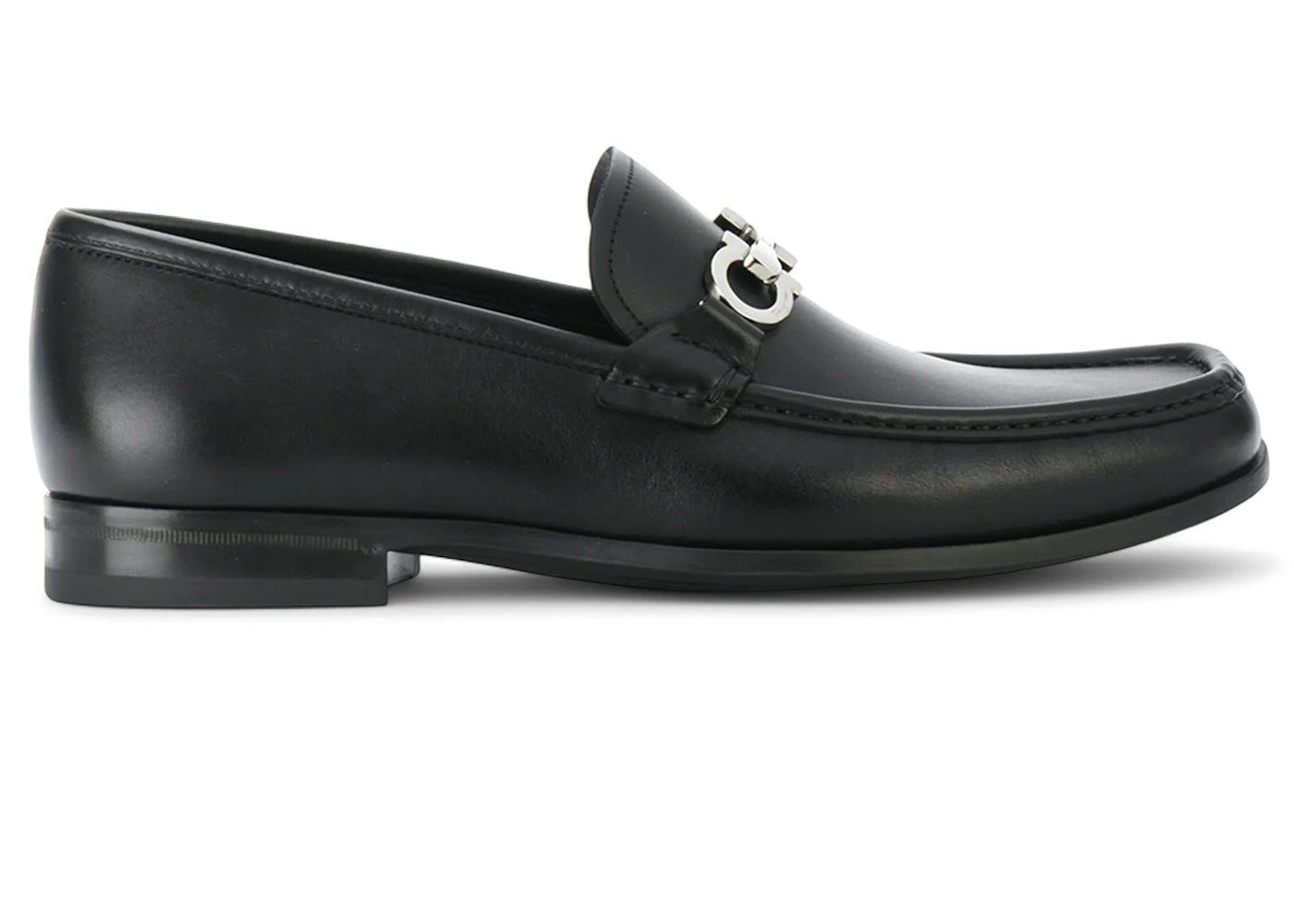 Ferragamo Rolo 15 Mocassin Black