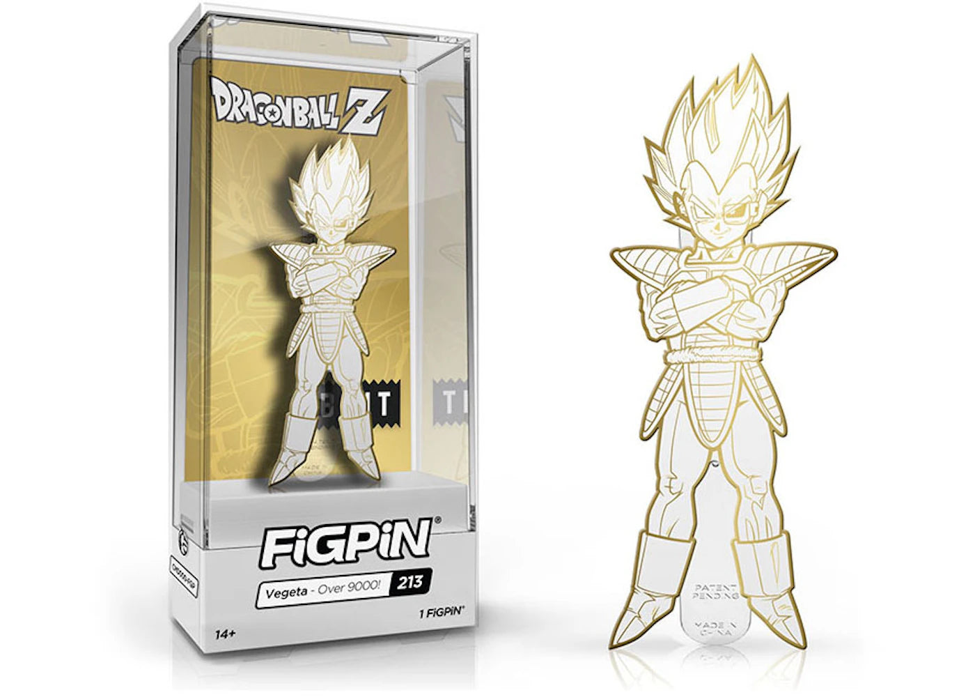 FiGPiN x Bait Draong Ball Z Vegeta #213 AX 2019 Limited Edition Figure