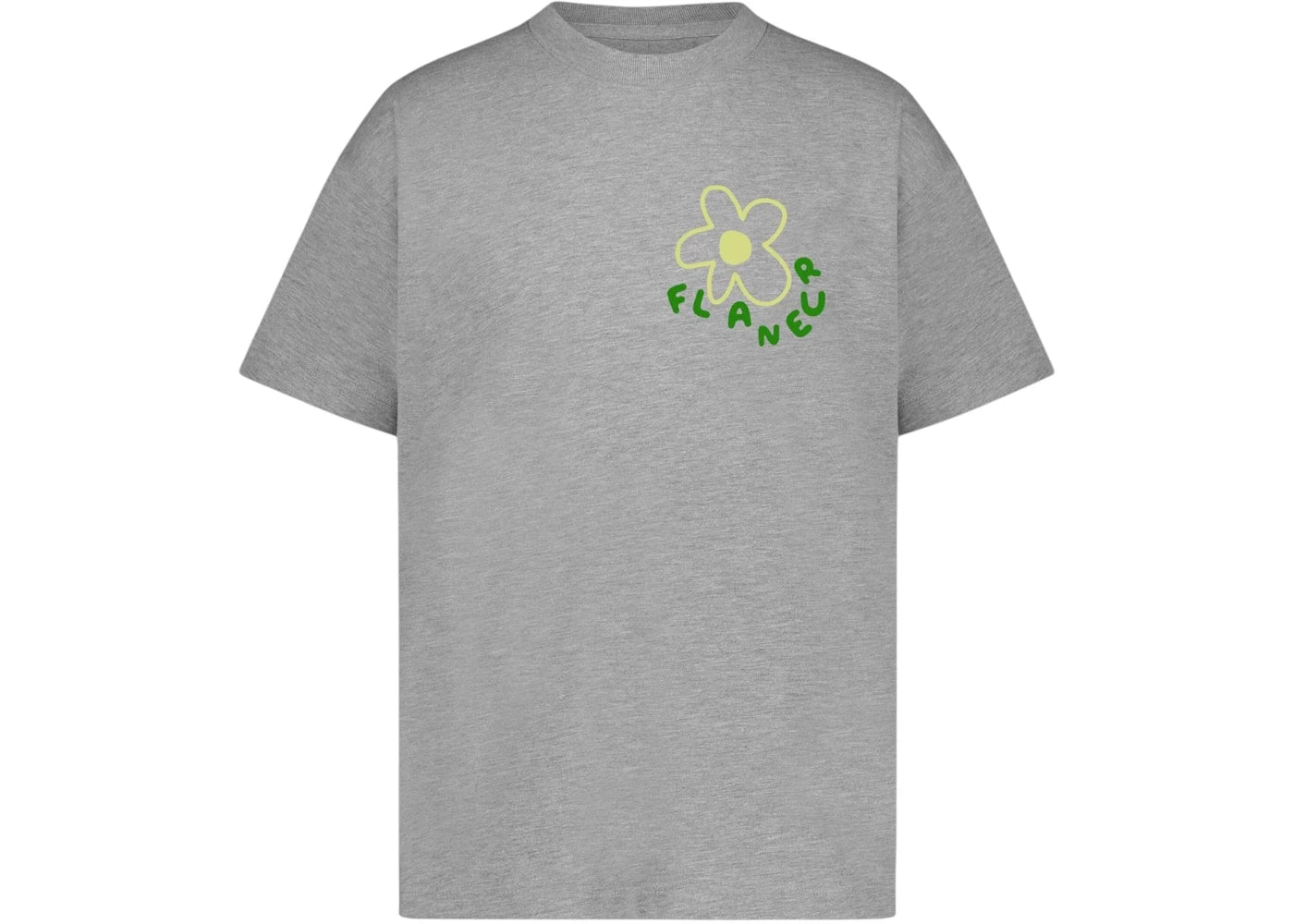 Flaneur Blossom Heather T-shirt Grey