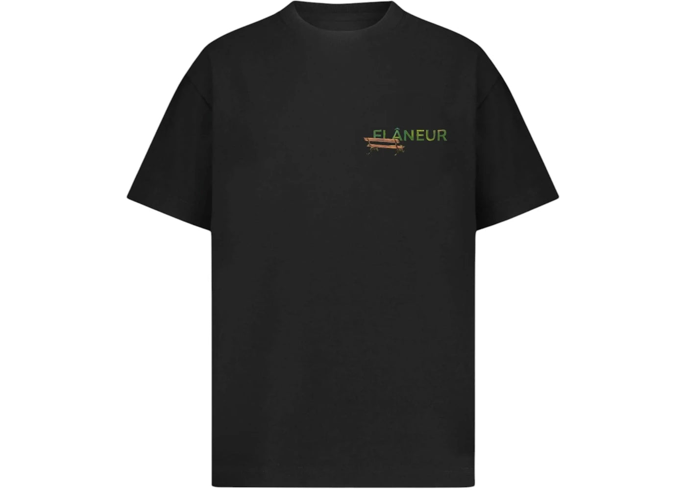 Flaneur Lanterns of Love T-shirt Black