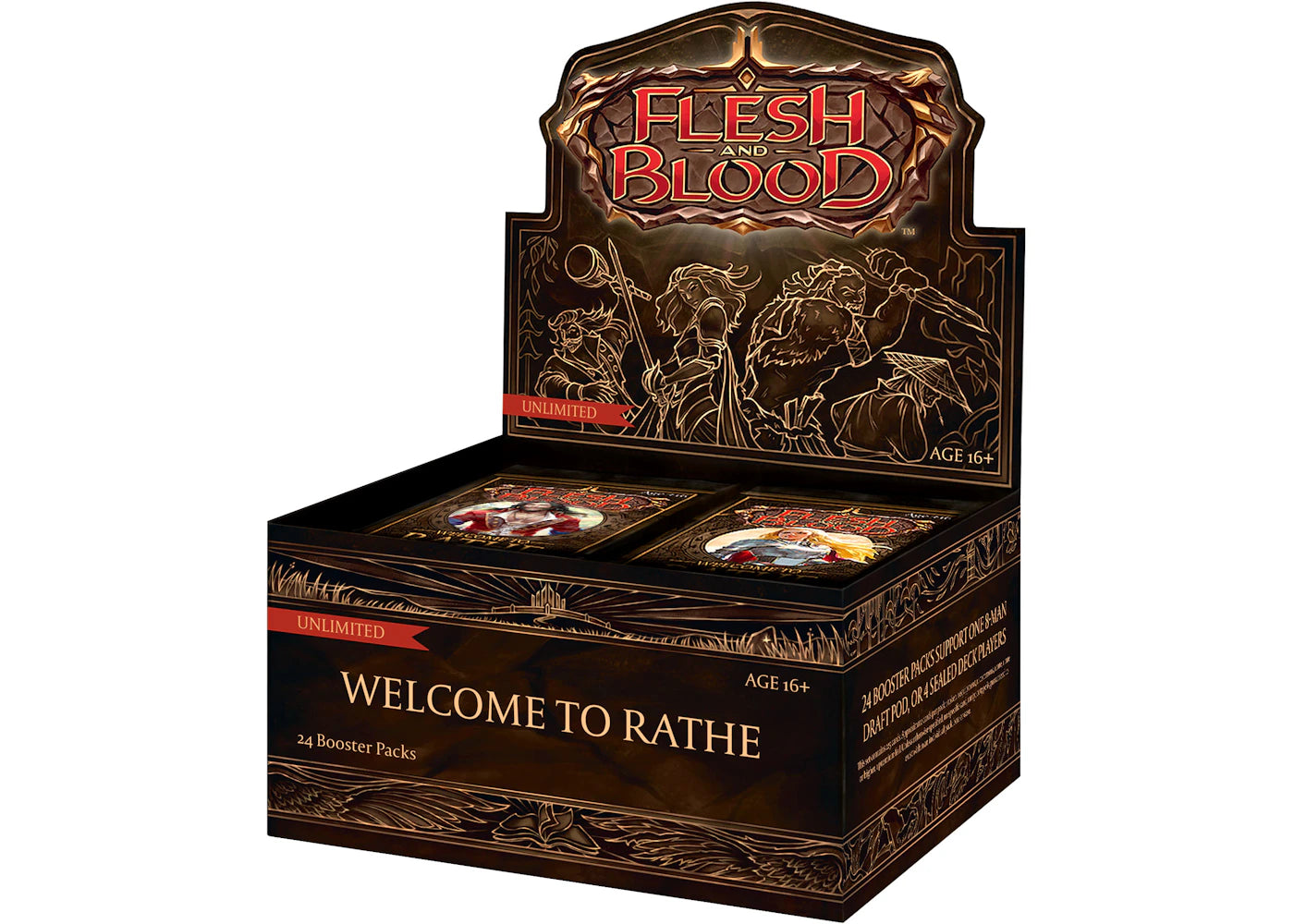 Flesh and Blood TCG Welcome to Rathe (Unlimited) Booster Box