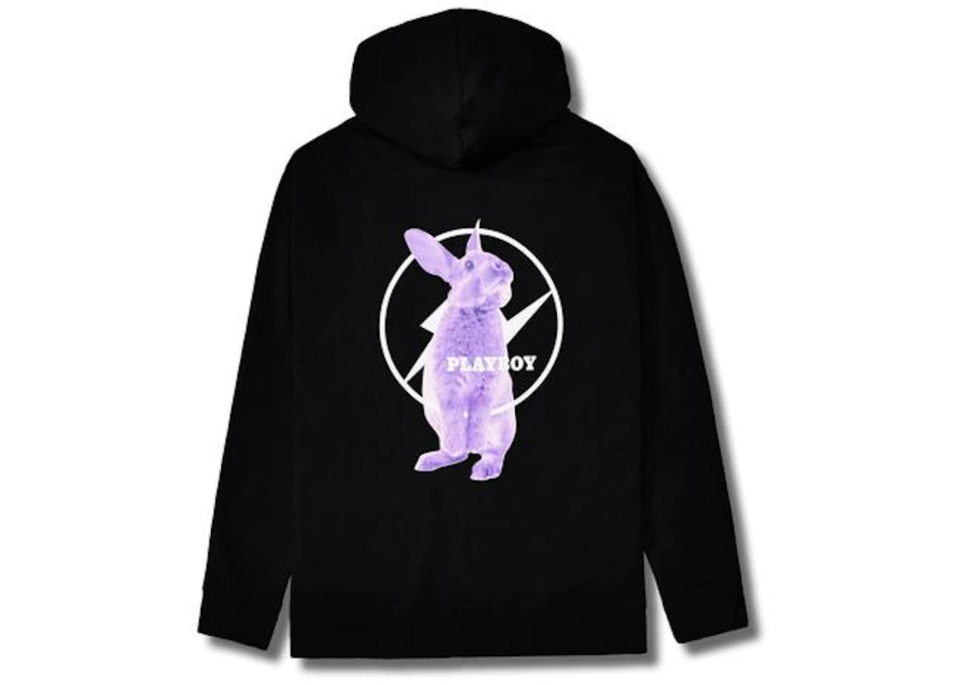 Fragment Meets Playboy Purple Bunny Hoodie Black