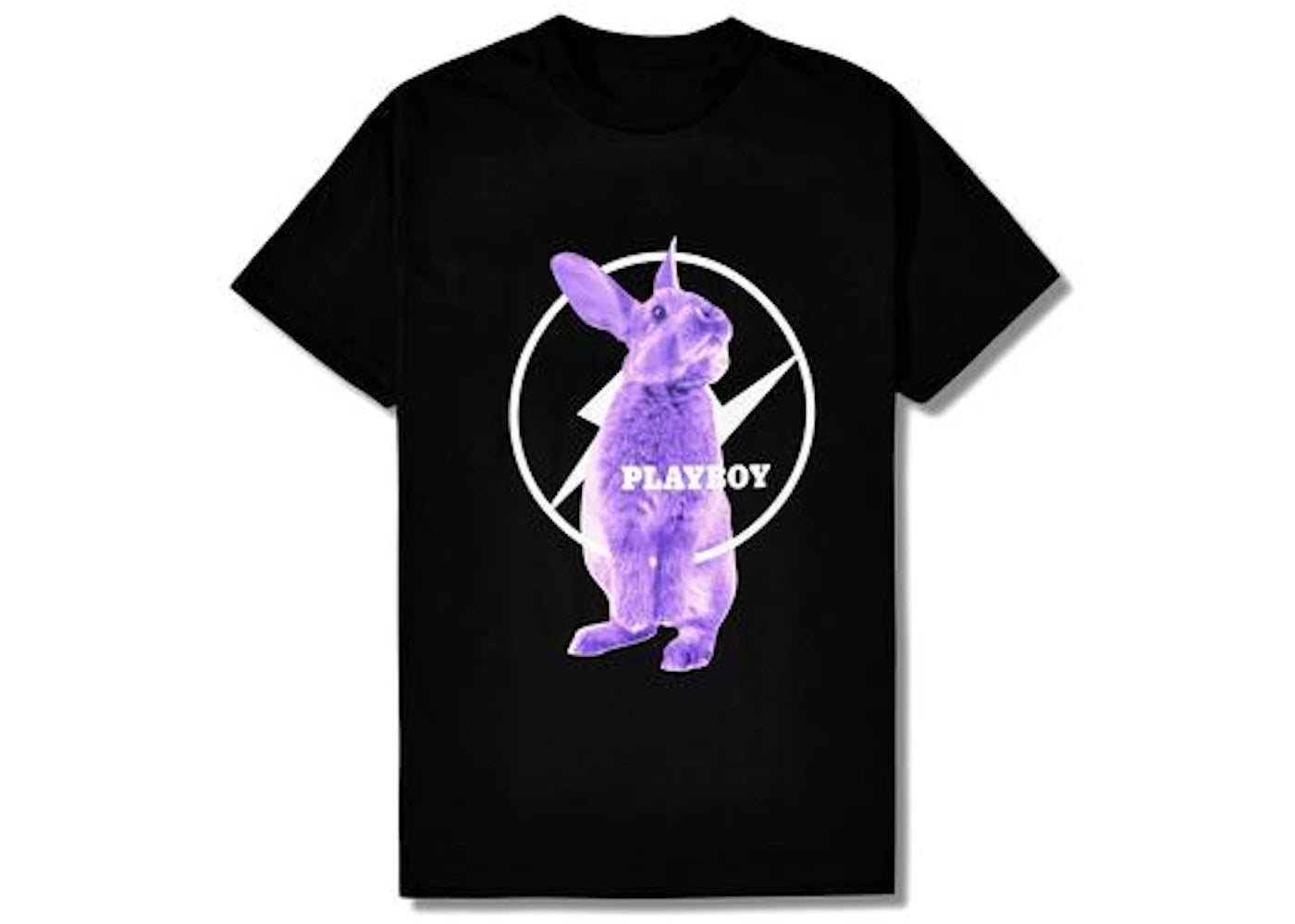 Fragment Meets Playboy Purple Bunny Tee Black