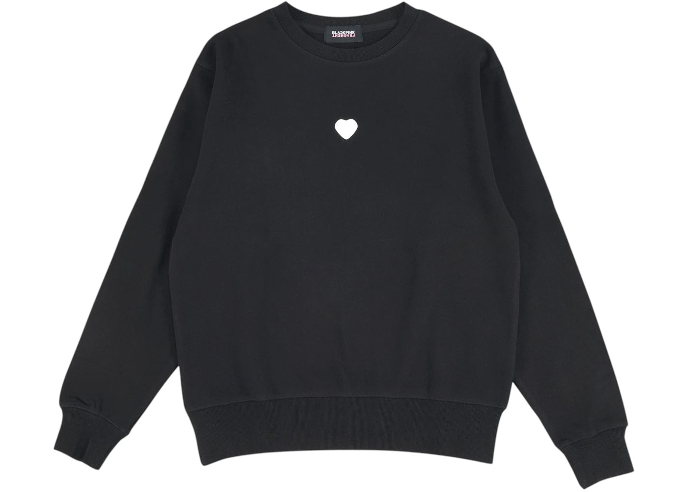 Fragment x BLACKPINK Heart Sweatshirt Black