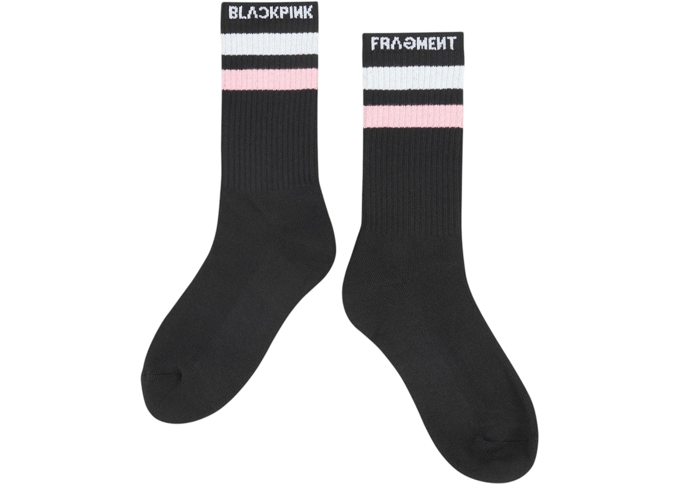 Fragment x BLACKPINK Socks Black