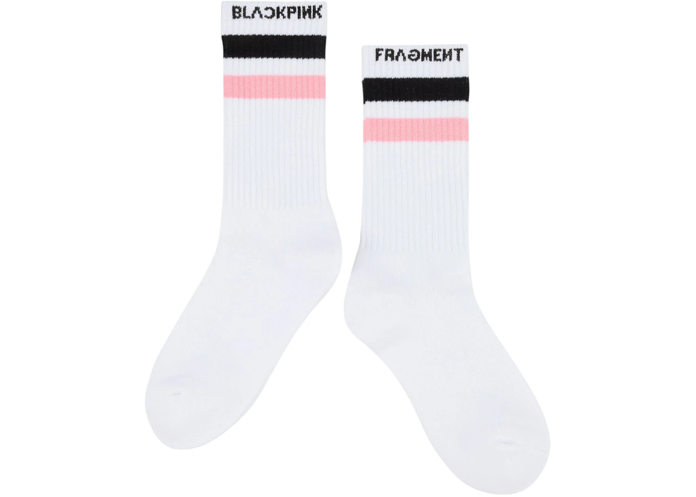 Fragment x BLACKPINK Socks White