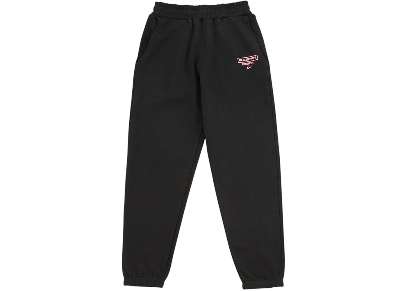 Fragment x BLACKPINK Thunder Sweatpants Black