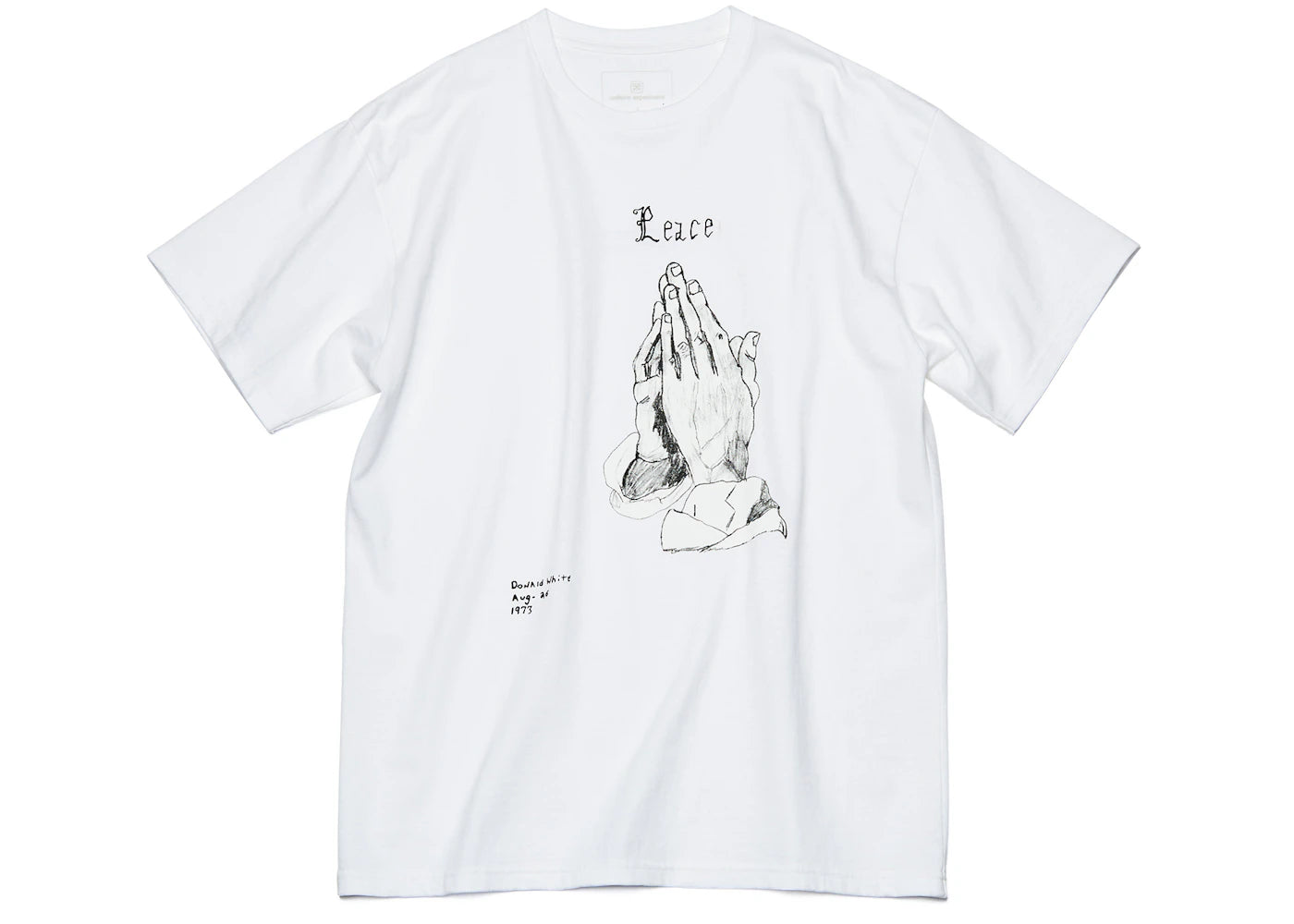 Fragment x Dondi White Peace Tee White