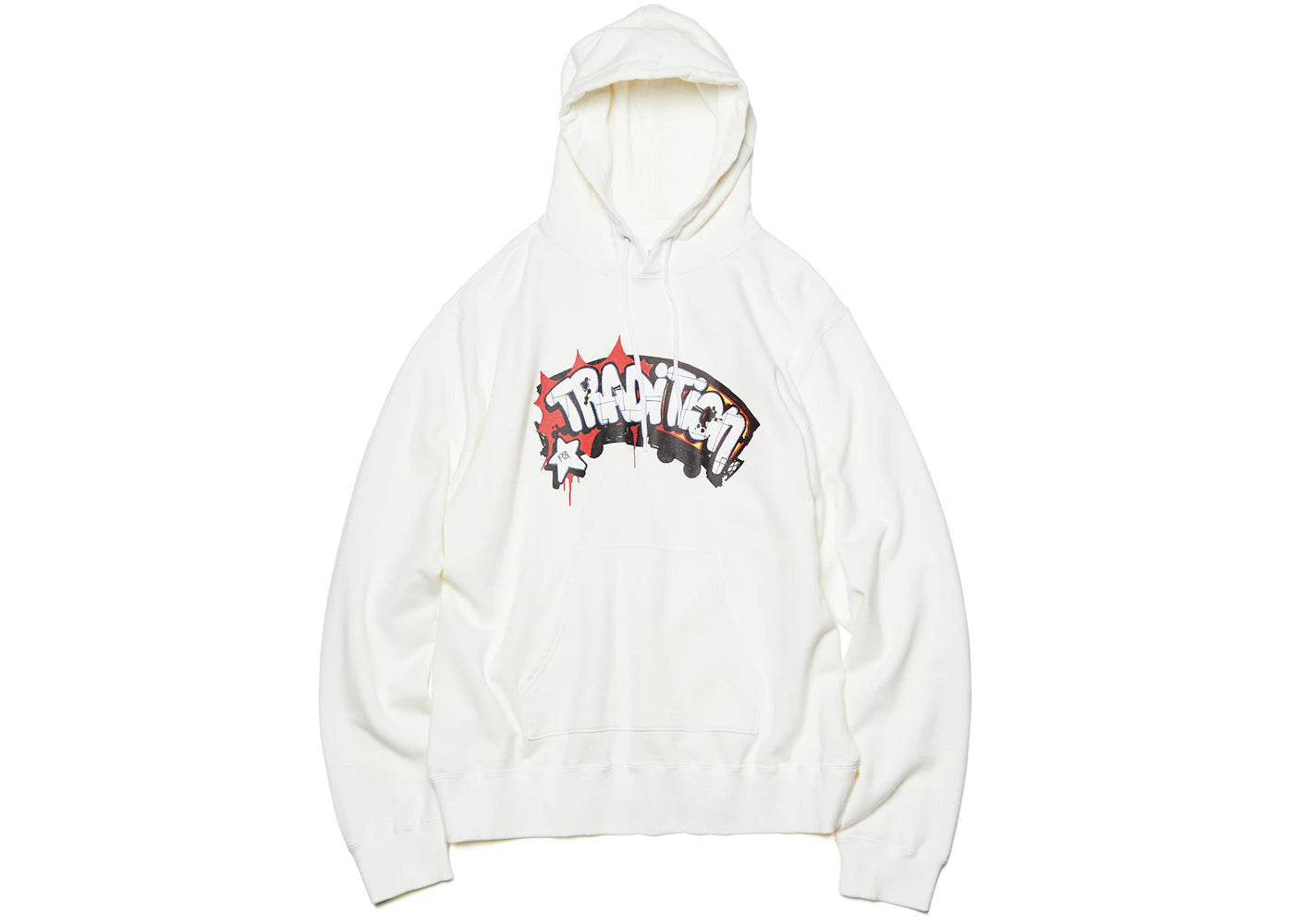 Fragment x Dondi White Pullover Sweat Hoodie White