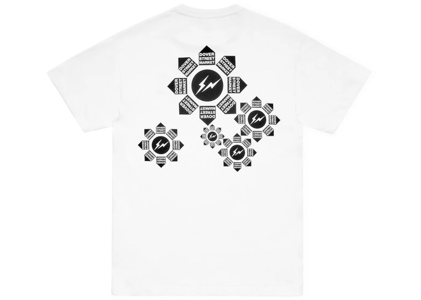 FRGMT x Dover Street Market Special Sunflower 15th Anniversary T-Shirt White