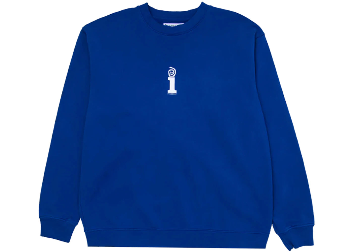 Fragment x Interscope 01 Crewneck Blue