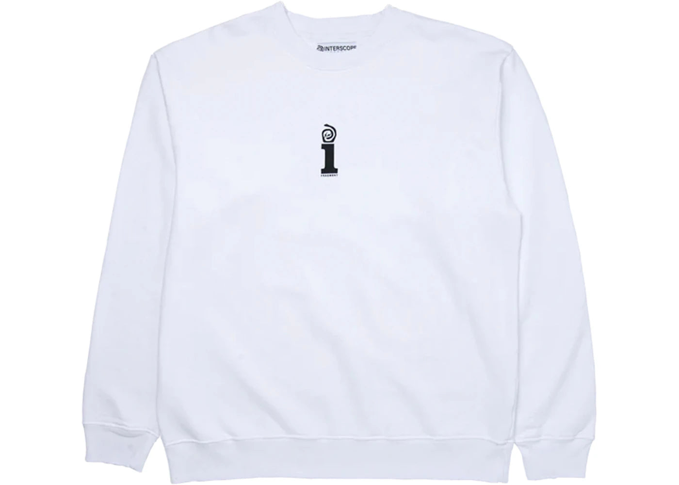 Fragment x Interscope 01 Crewneck White