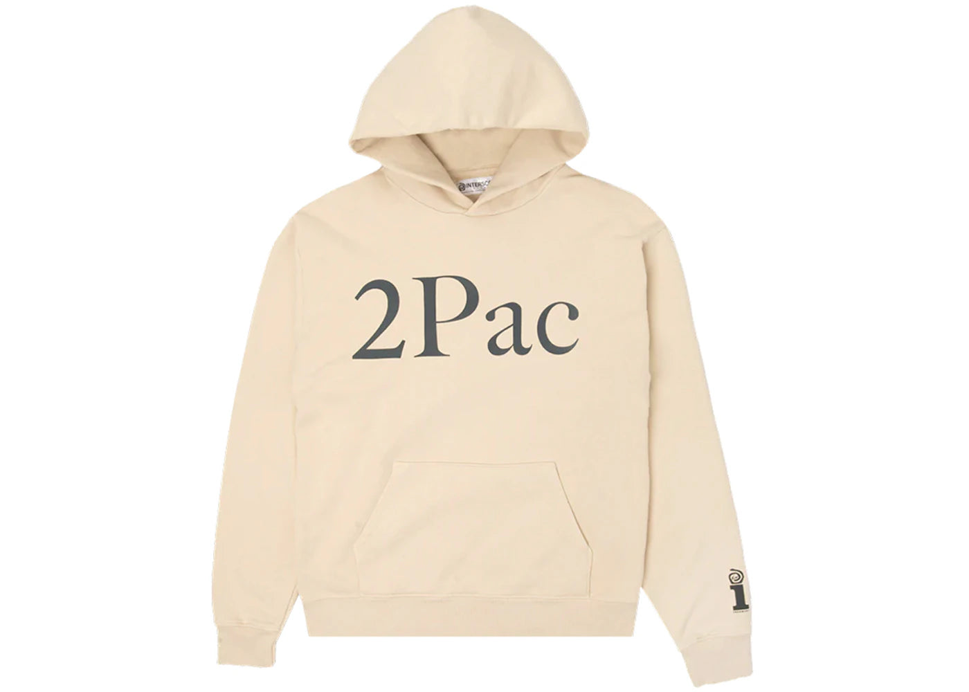 Fragment x Interscope x 2Pac Hoodie Light Khaki