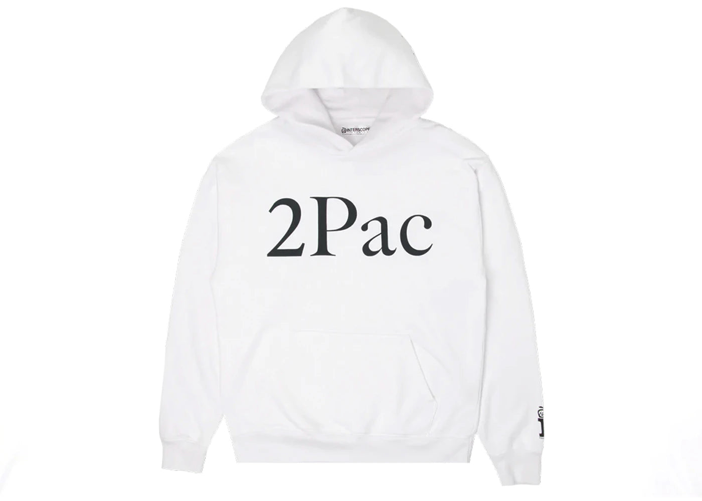 Fragment x Interscope x 2Pac Hoodie White