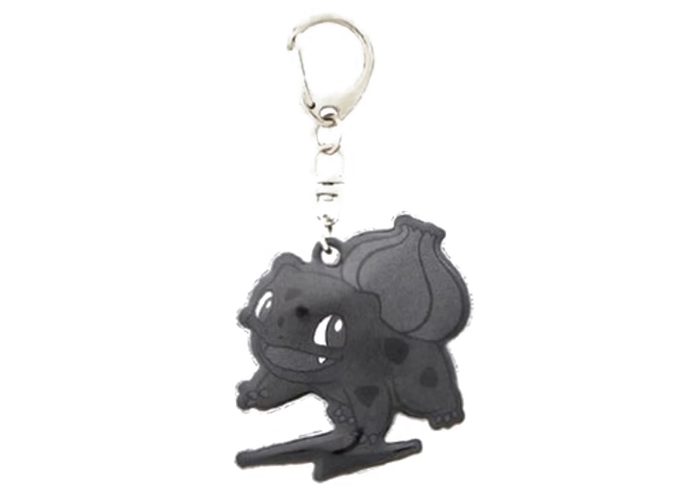 Fragment x Pokemon Bulbasaur Thunderbolt Project x Sequence Miyashita Park Keychain Grey