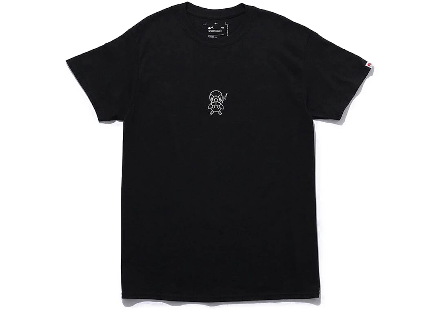 Fragment x Pokemon Piplup 2 Tee Black