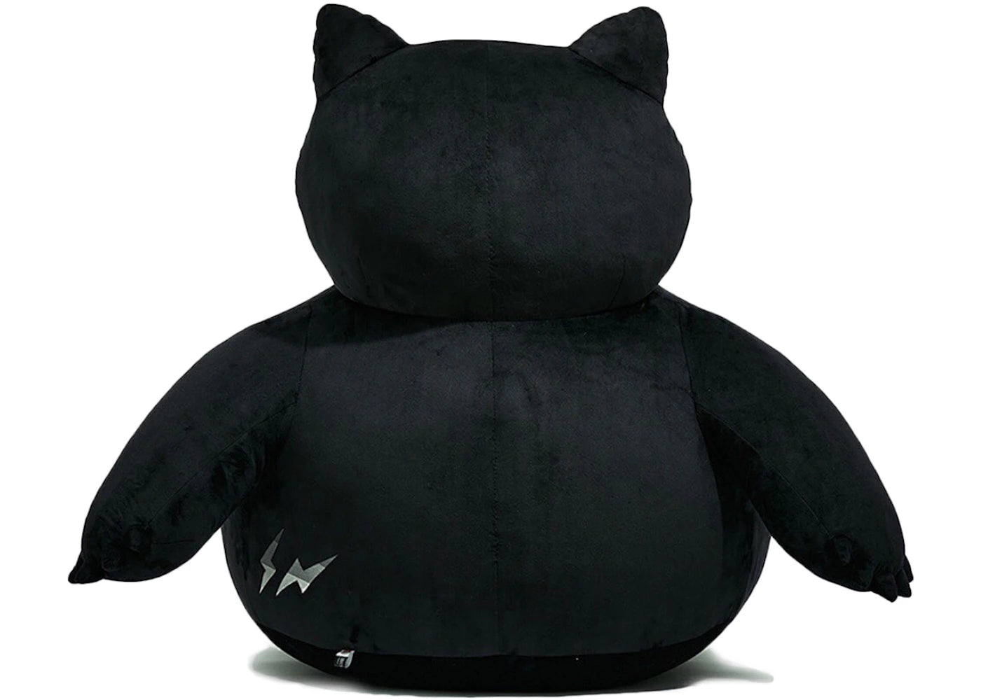 Fragment x Pokemon Snorlax Thunderbolt Project x Sequence Miyashita Park XL Plush Doll Black