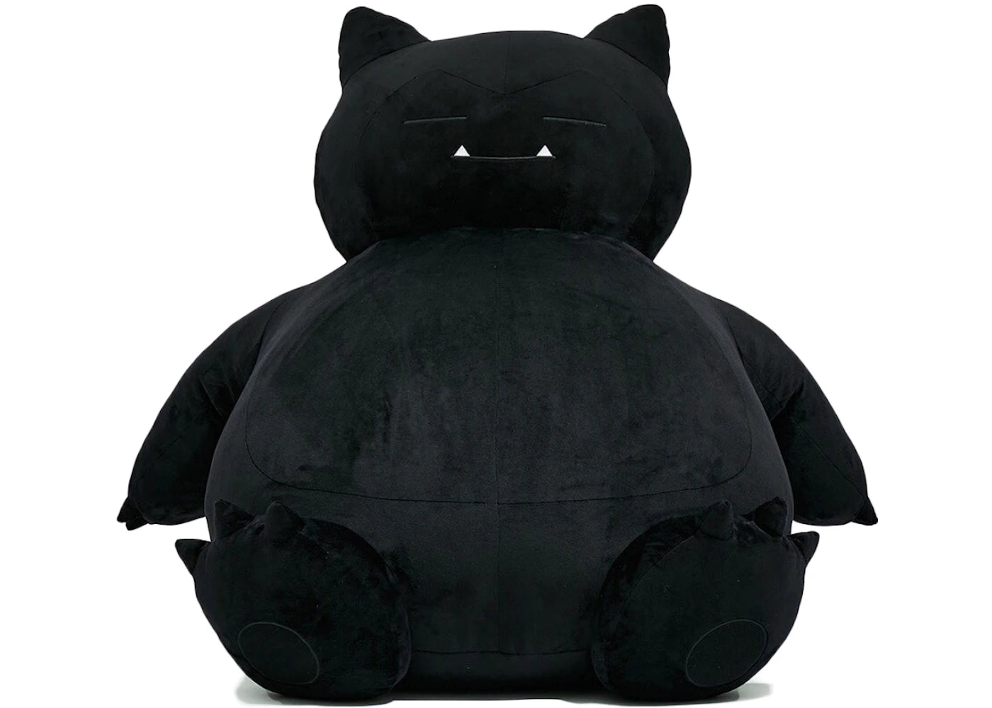 Fragment x Pokemon Snorlax Thunderbolt Project x Sequence Miyashita Park XL Plush Doll Black