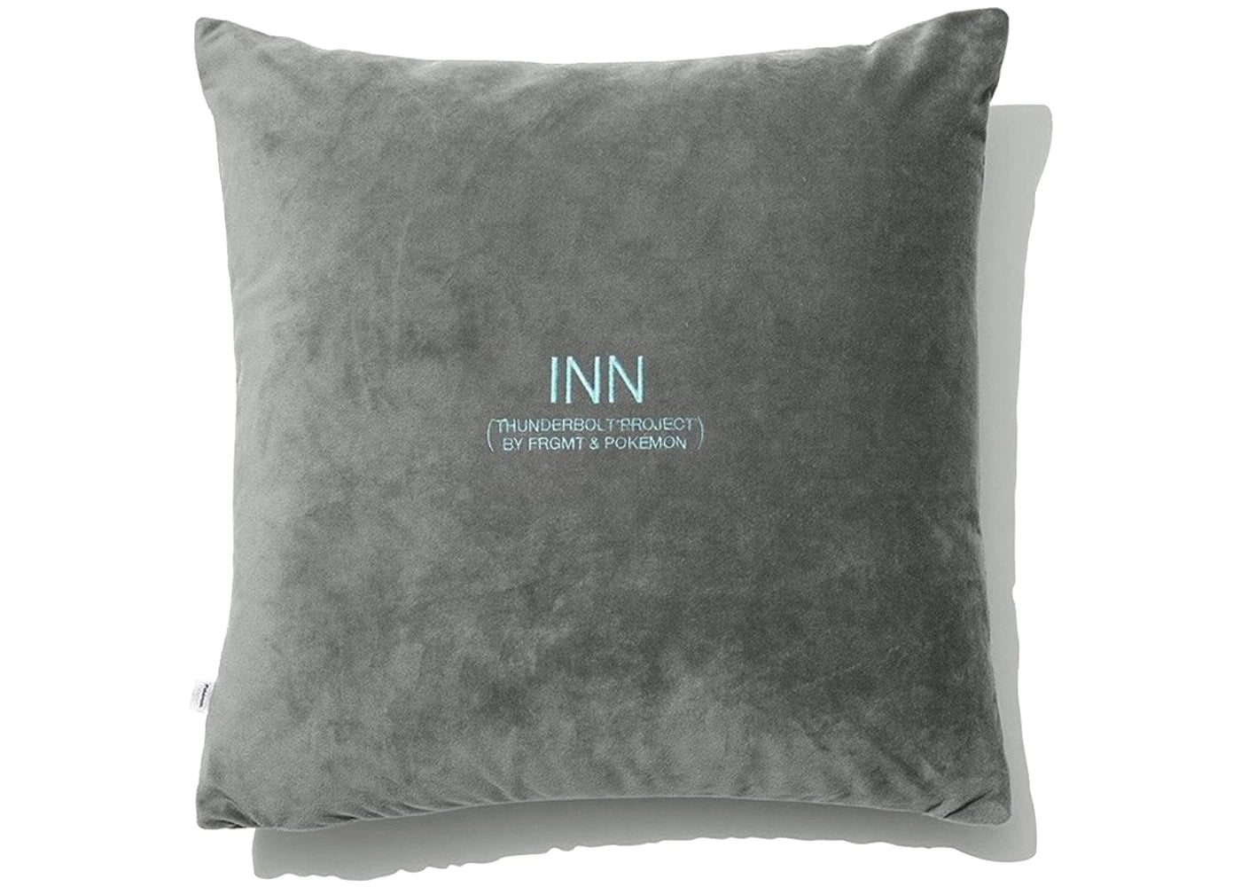Fragment x Pokemon Squirtle Thunderbolt Project x Sequence Miyashita Park Cushion Grey