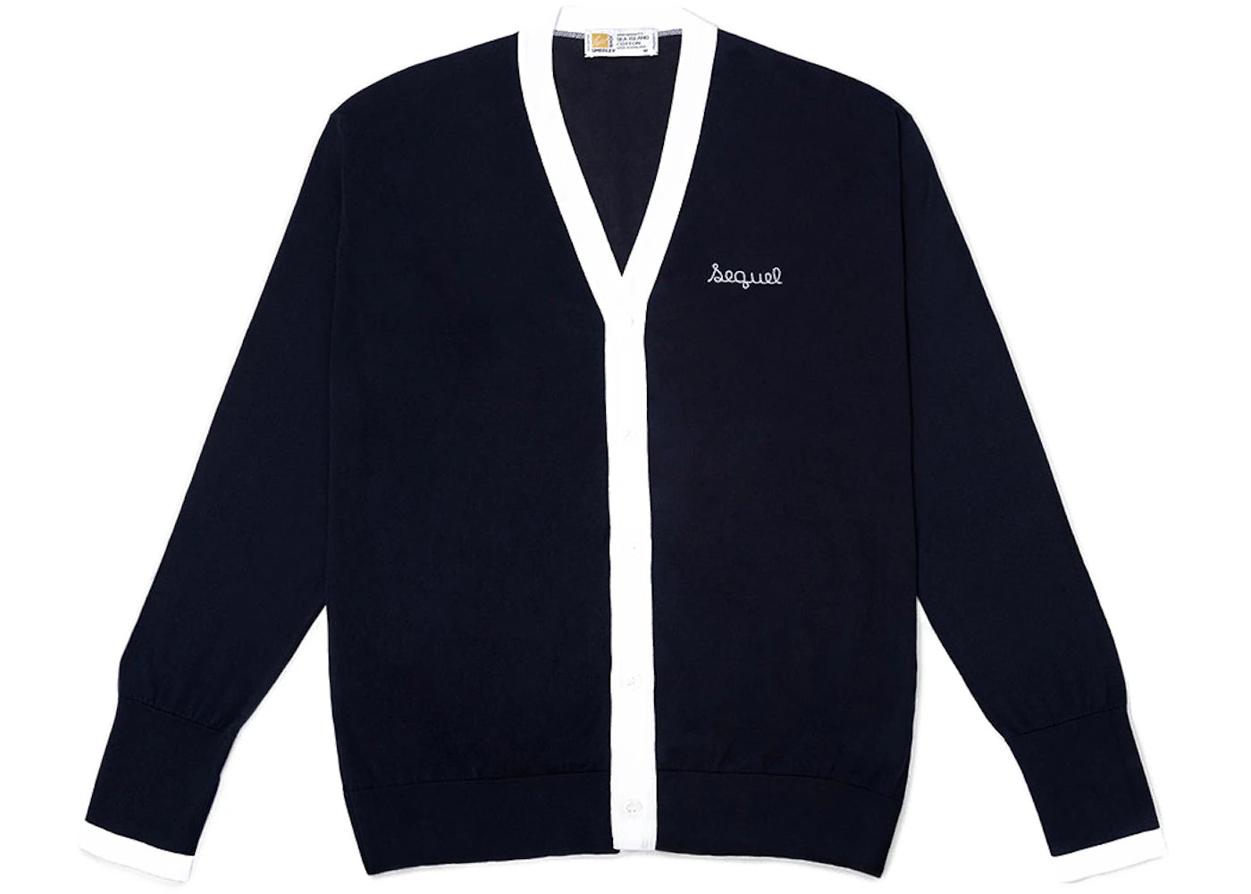 Fragment x Sequel x John Smedley Cardigan Navy