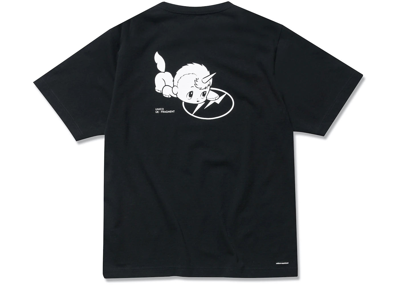 Fragment x Unico Back Print S/S Wide Tee Black