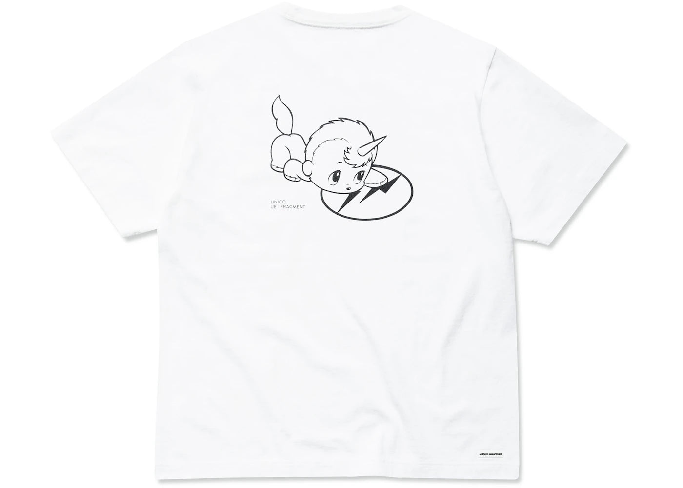 Fragment x Unico Back Print S/S Wide Tee White