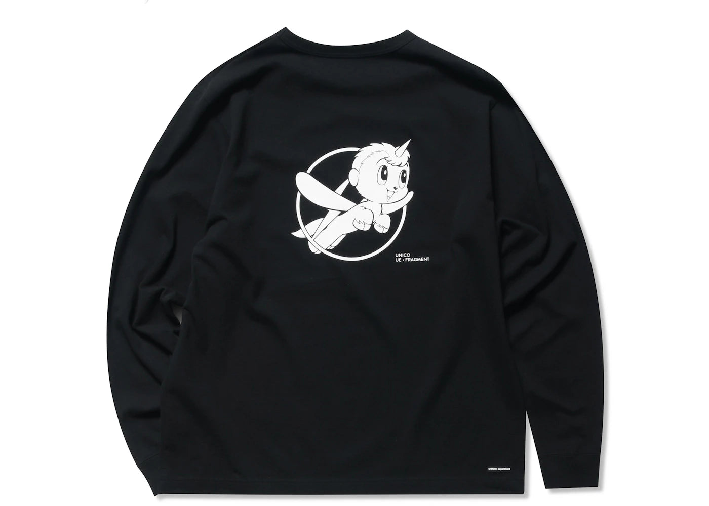 Fragment x Unico Wide Cut L/S Tee Black