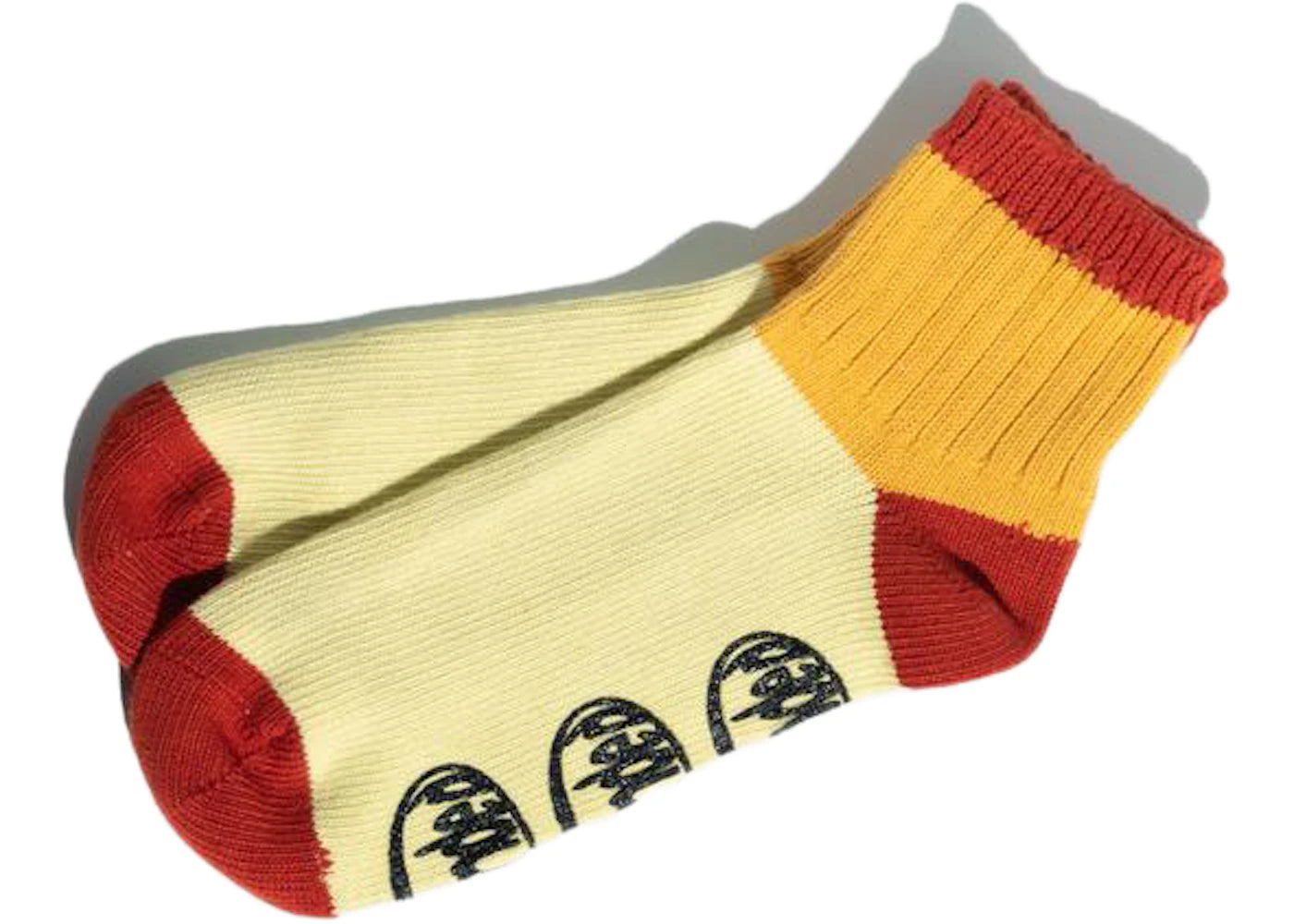 Frank Ocean Cozy Socks Yellow Combo