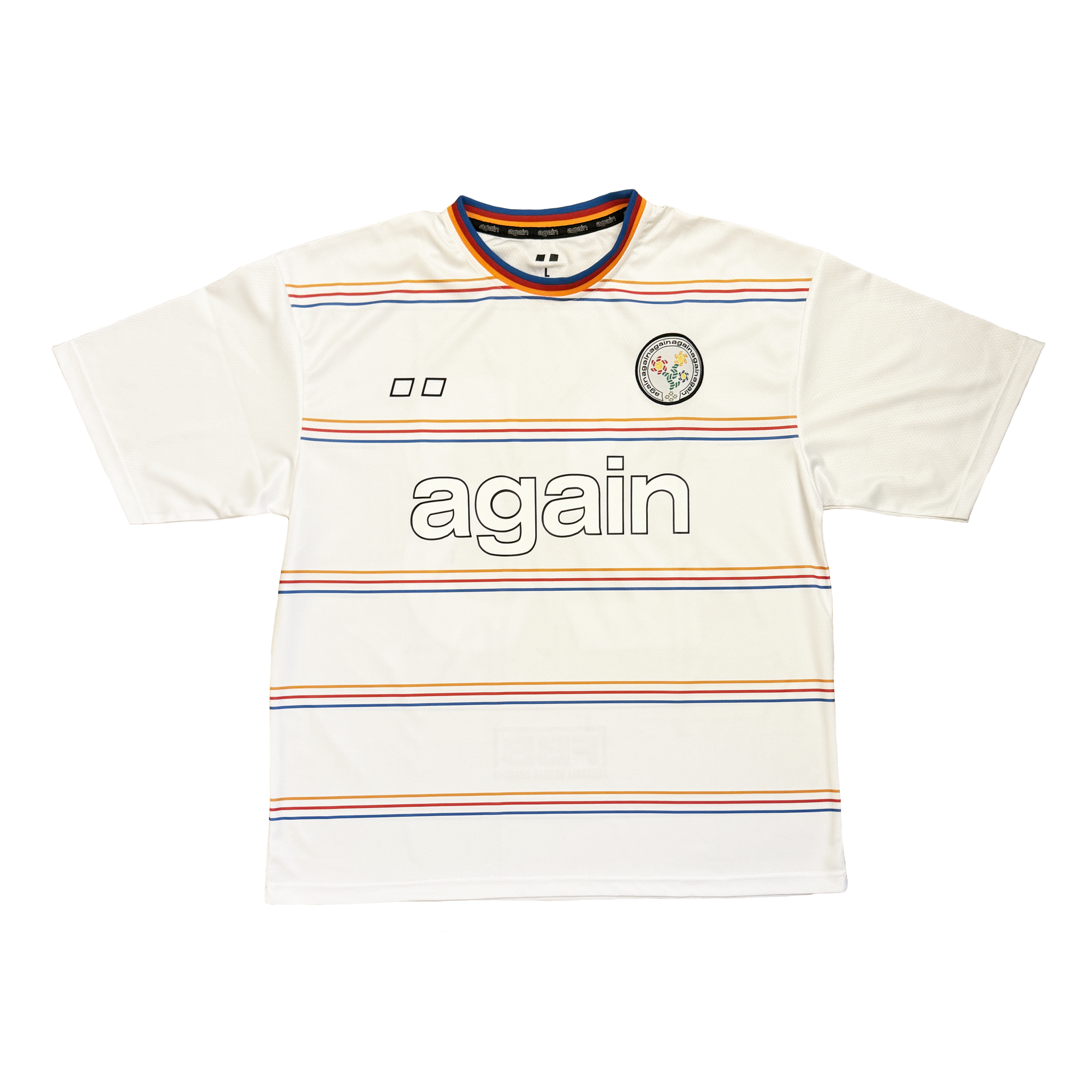 fred again.. football t フレッドアゲイン M Fred Again FC Football Shirt White – Side Kicks