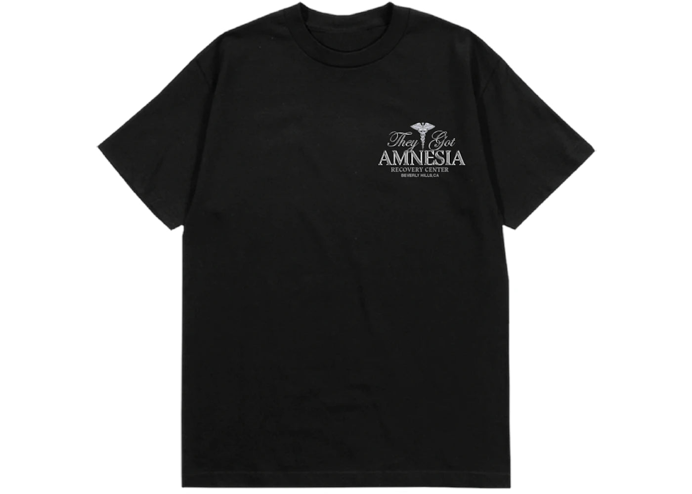 French Montana They Got Amnesia T-shirt Black