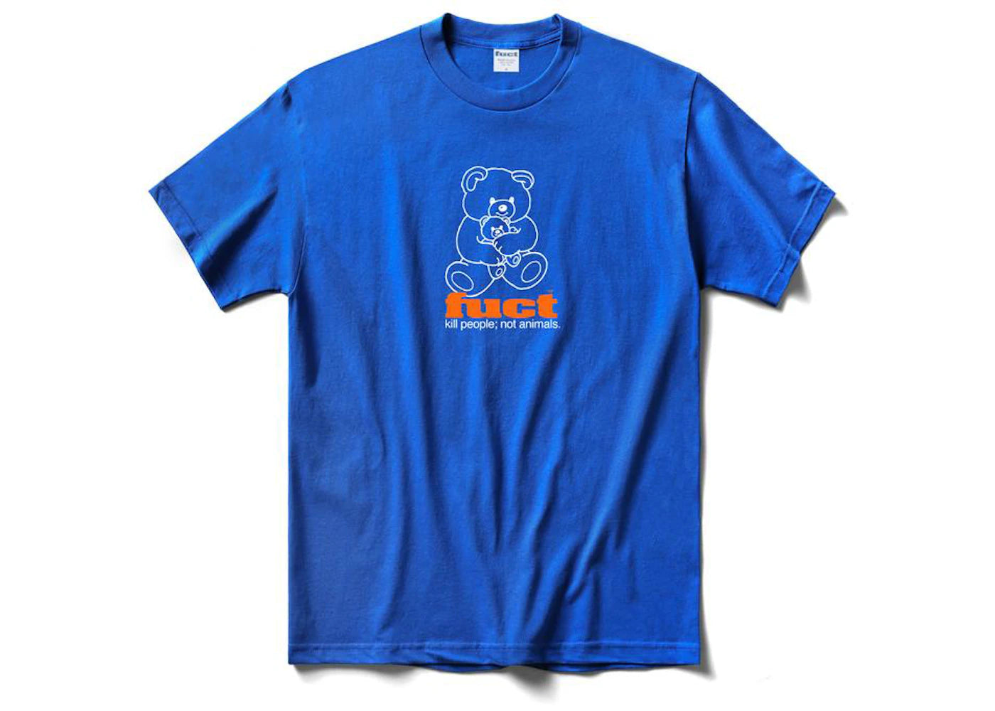 Fuct Kill People Not Animals Tee Blue