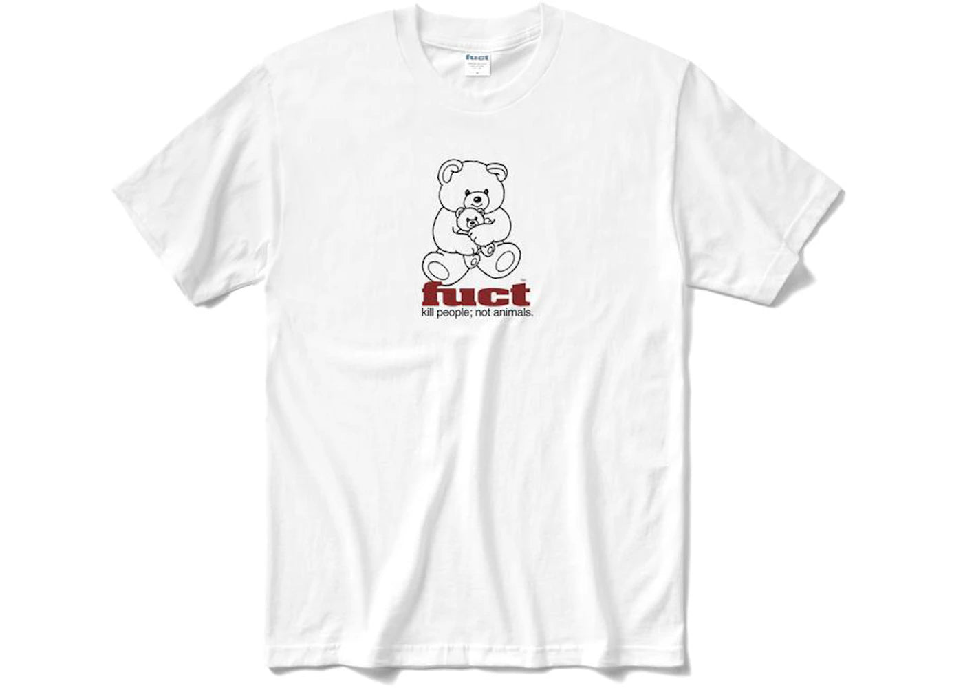 Fuct Kill People Not Animals Tee White