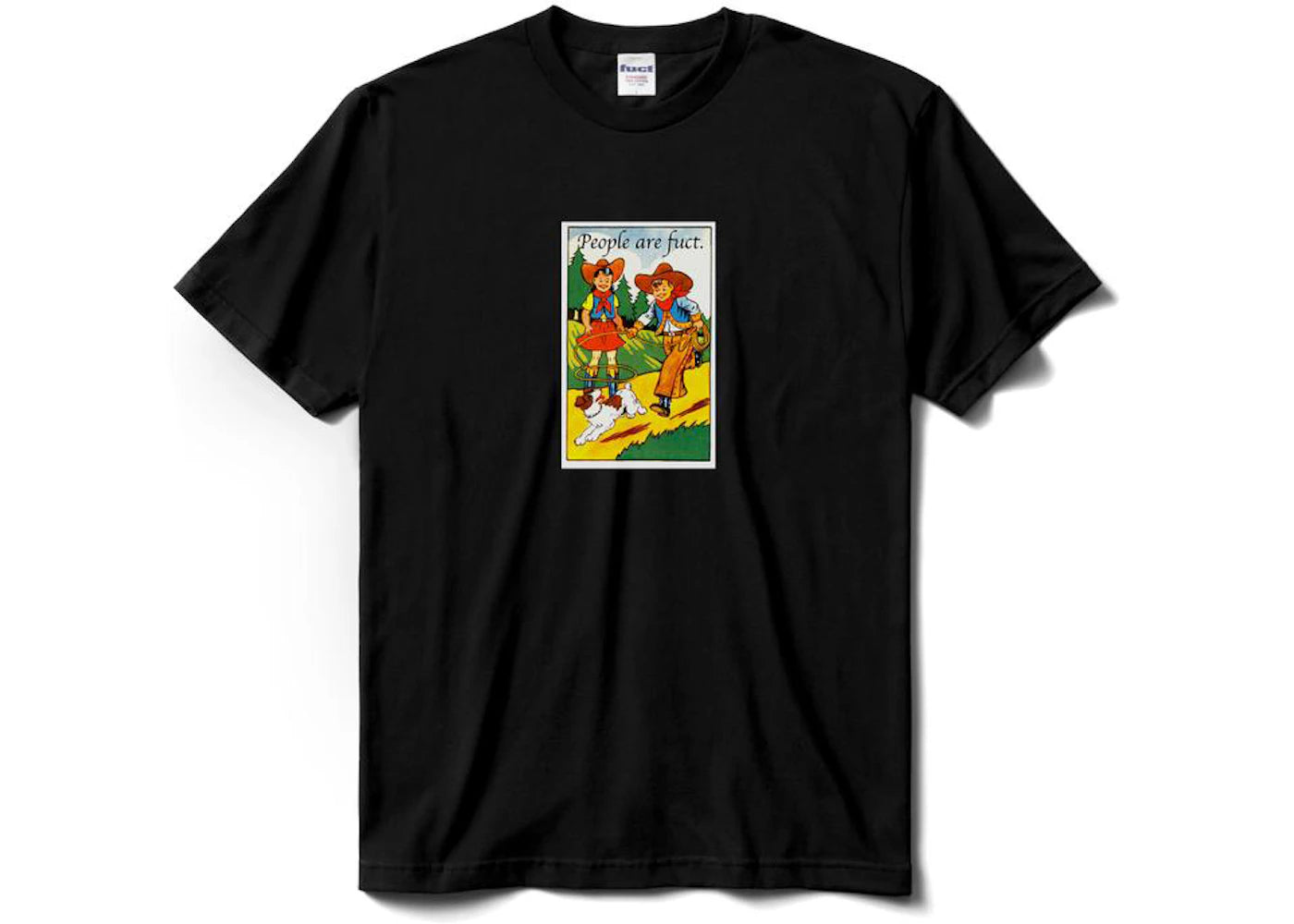 Fuct People Are Fuct Tee Black